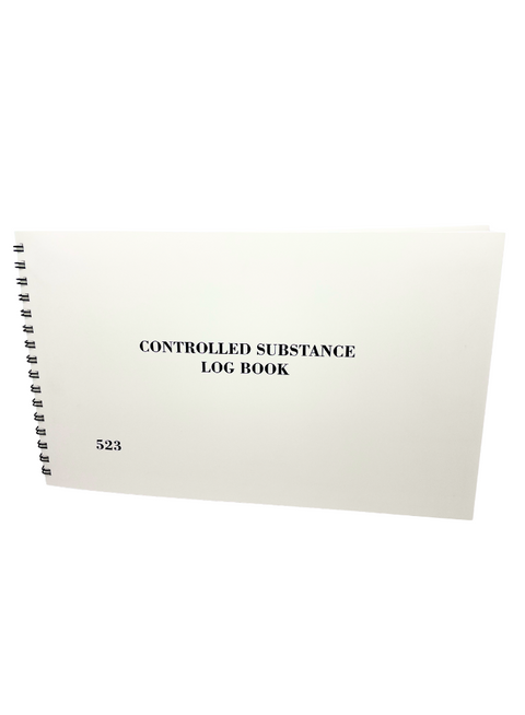 Controlled Substance Laboratory Log Book #523 – Log Books Unlimited